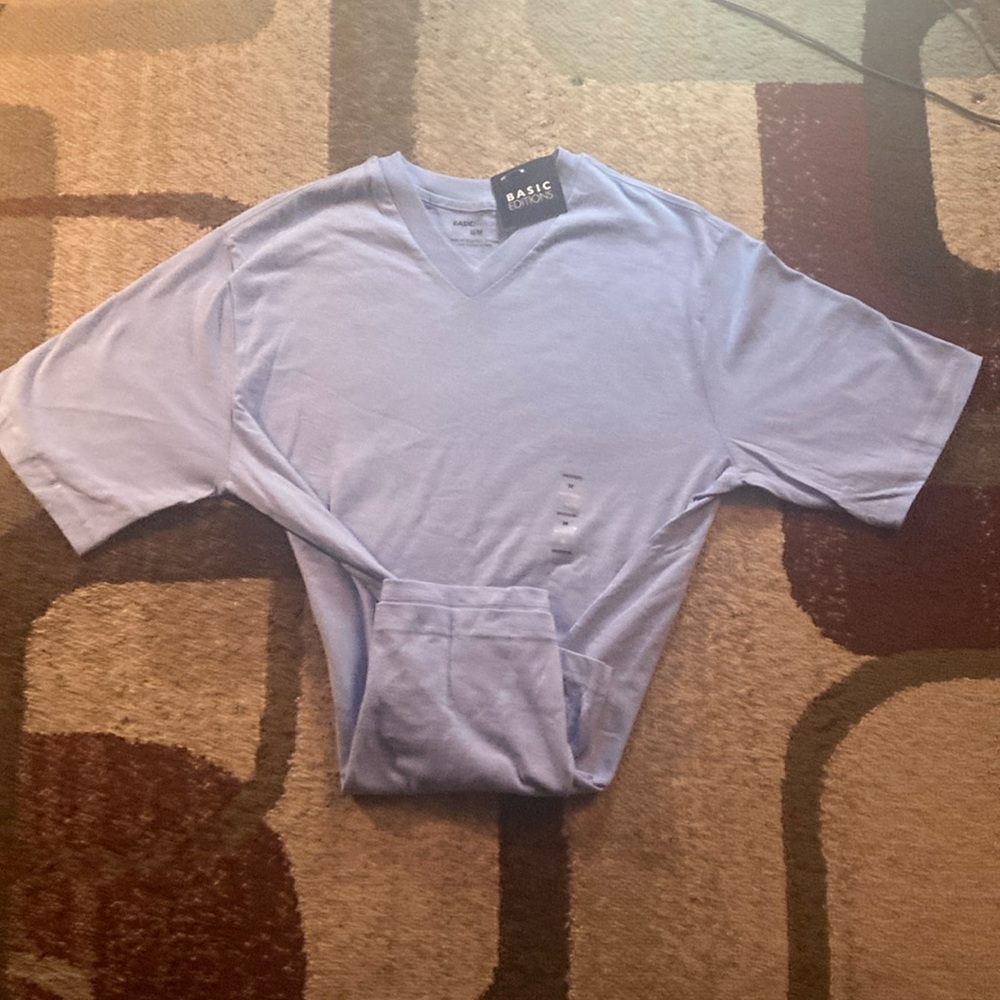 New Men’s Basic Editions Short Sleeve T-Shirt 
Size Large M/M
